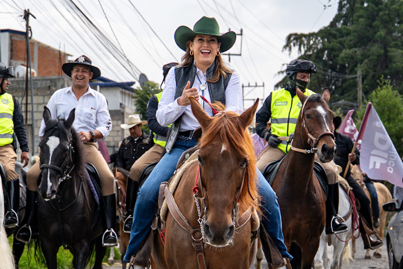 Suma Rocío Pegueros esfuerzos por personas con discapacidad en la “Cabalgata con Causa 2026”