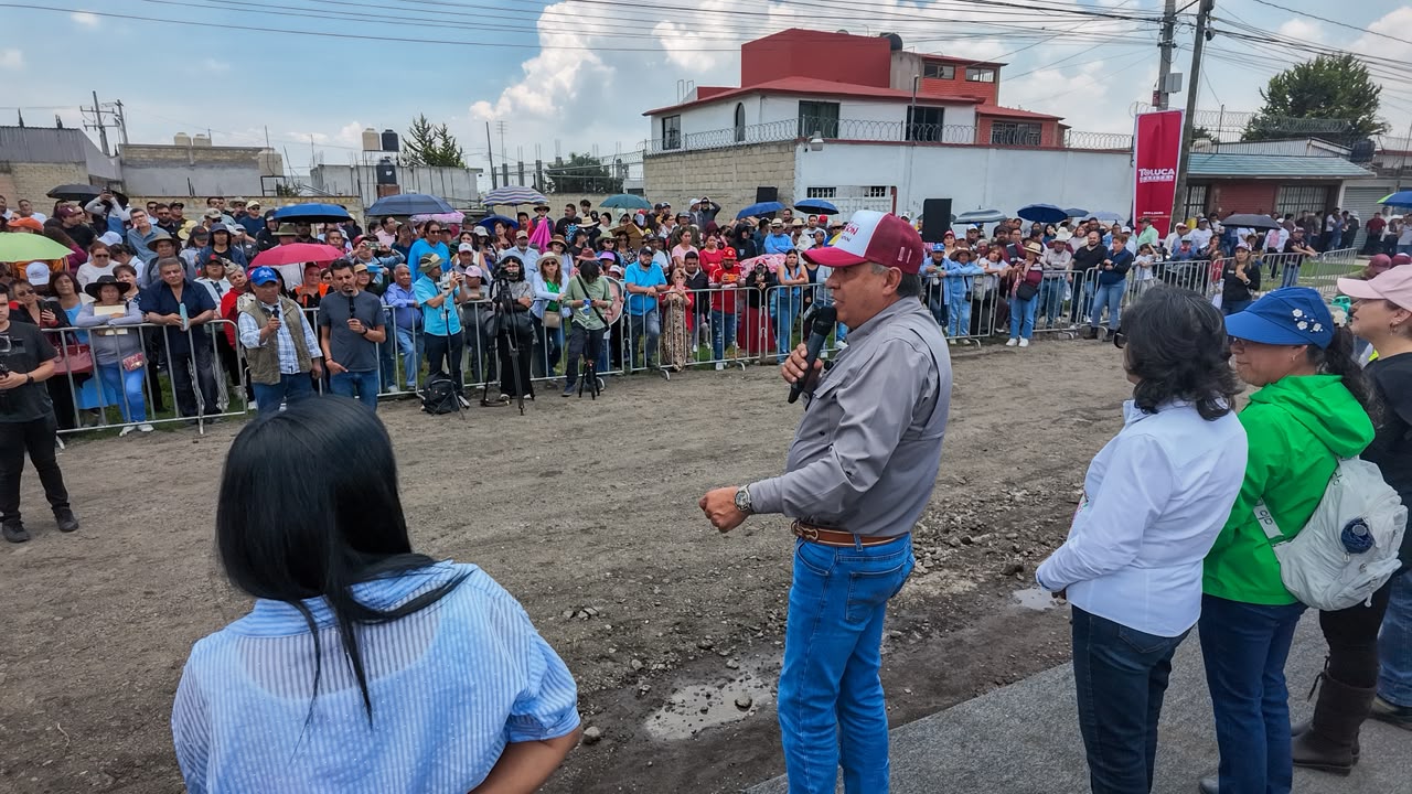 Comienza la rehabilitación del Camino al Tejocote en favor de miles de habitantes: Ricardo Moreno