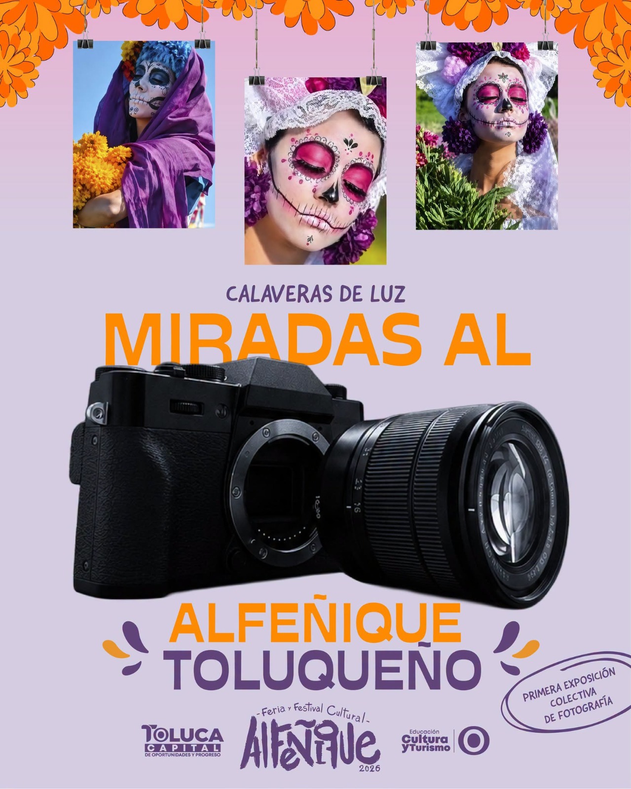 Invita Ricardo Moreno a mostrar talento fotográfico en la Feria y Festival Cultural Alfeñique 2026