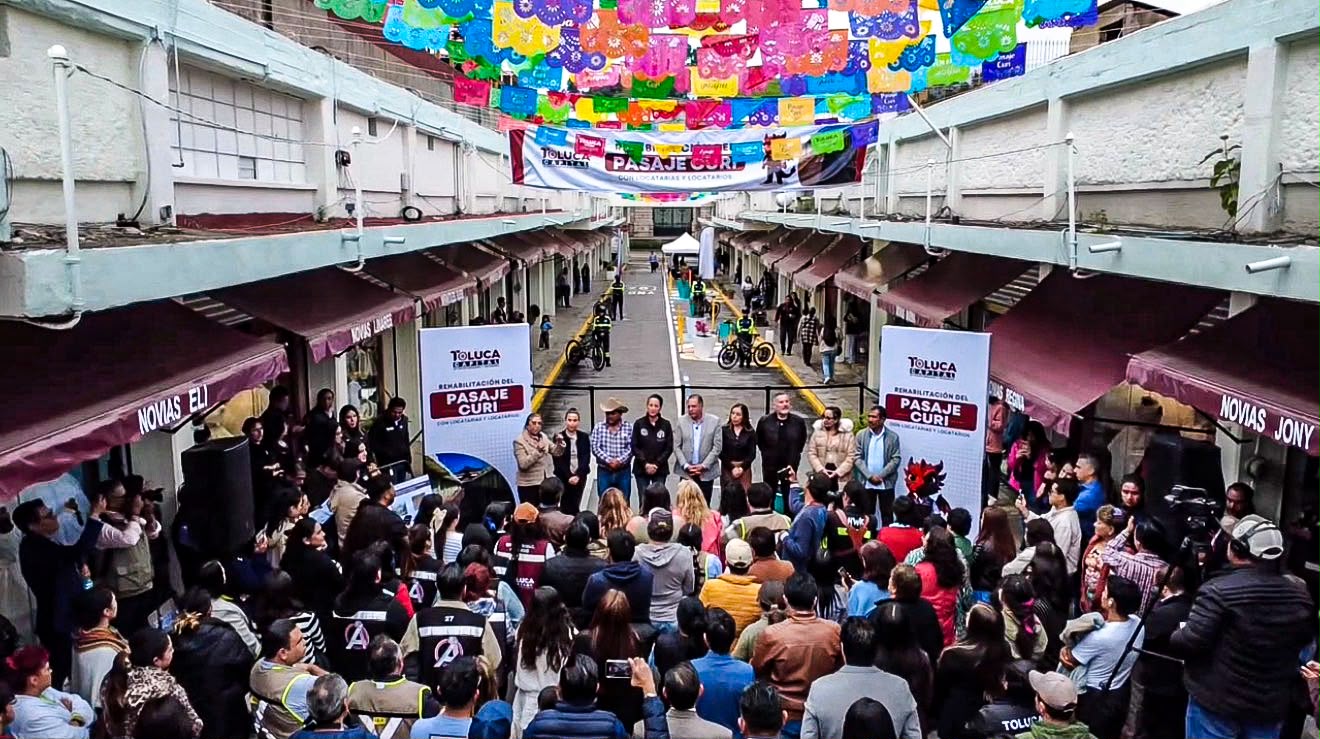 Devuelve Gobierno municipal esplendor al Pasaje Curi