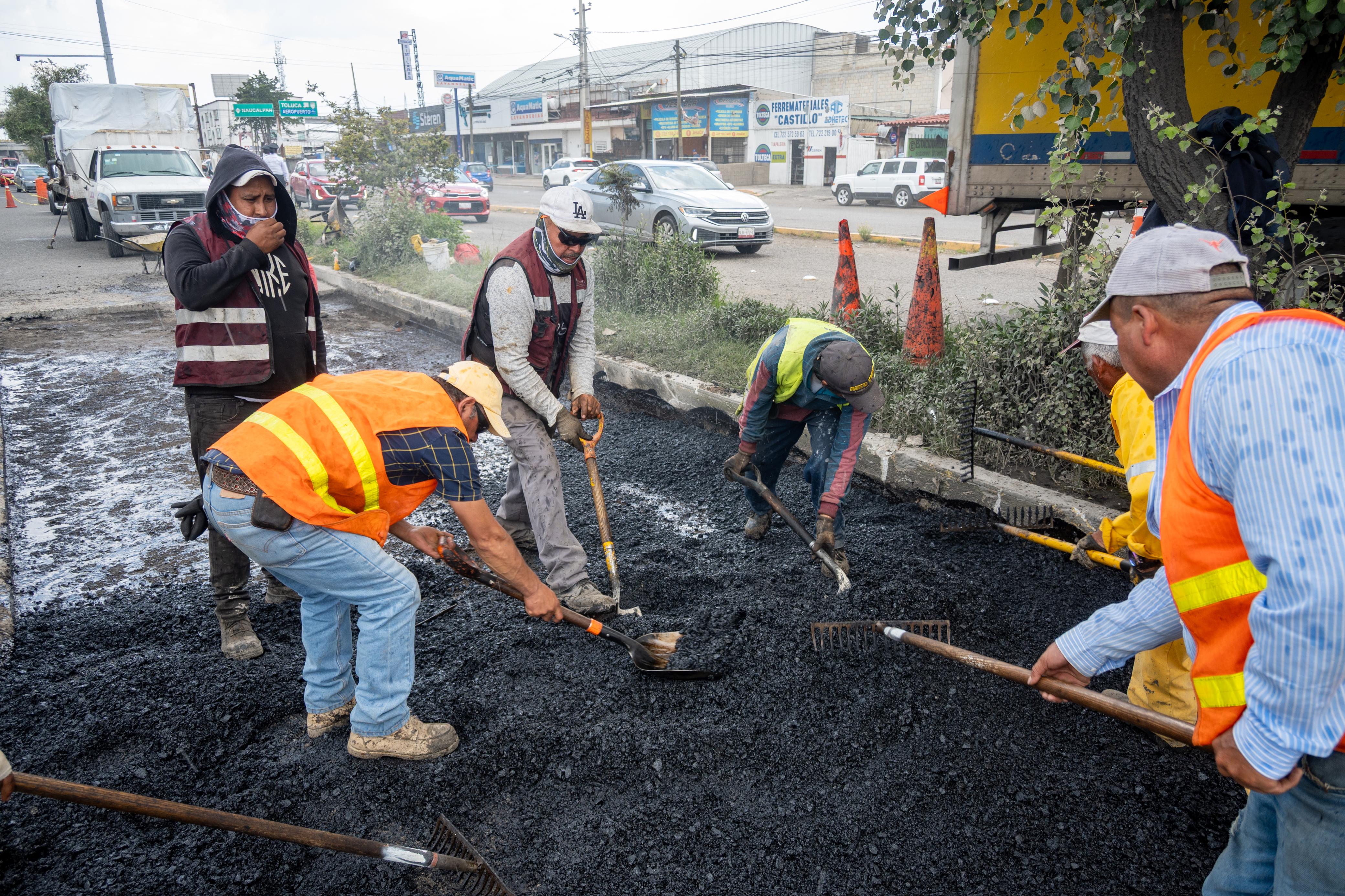 Realiza Toluca un centenar de obras, más de 40 de gran impacto para mejorar la movilidad y calidad de vida de las familias