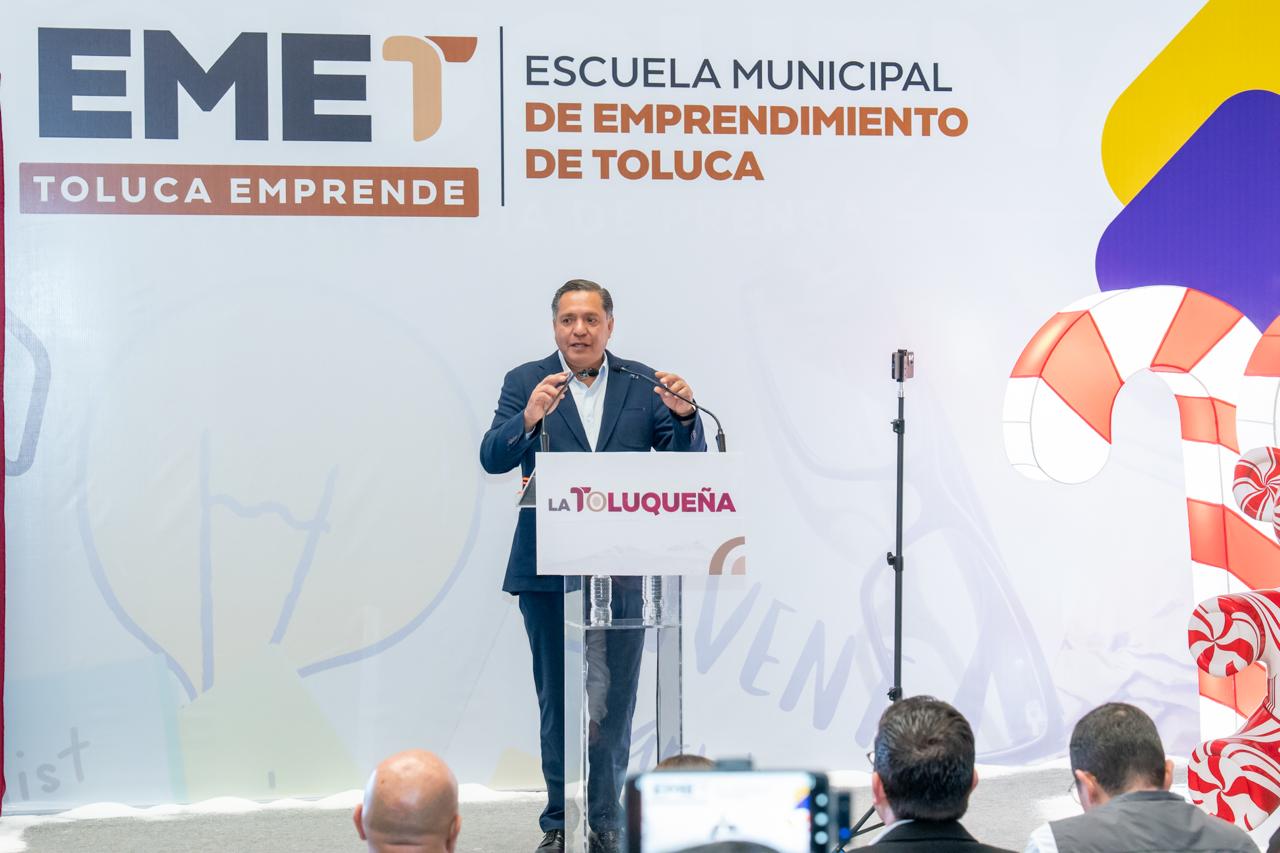 Impulsa Ricardo Moreno a pequeños y medianos emprendedores con la EMET
