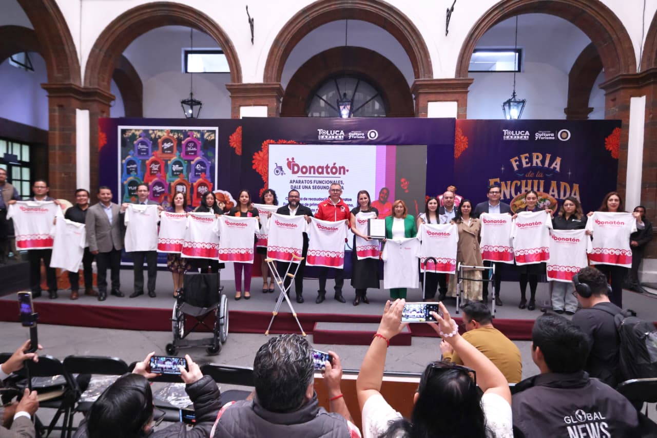 Da DIF Toluca segunda vida a aparatos funcionales y apoya a quienes más lo necesitan