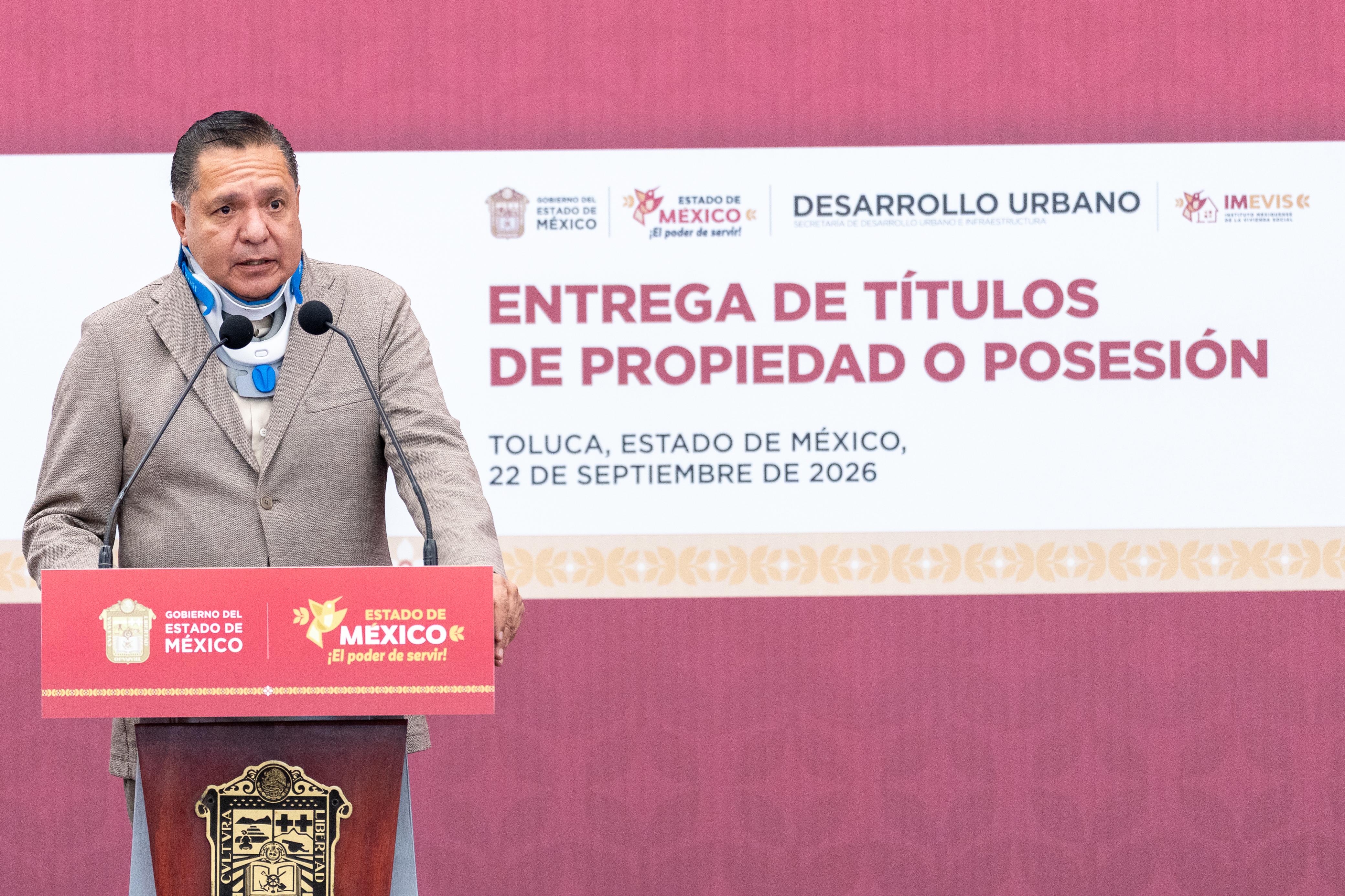 Brinda certeza jurídica Gobierno estatal y municipal a más de 21 mil familias
