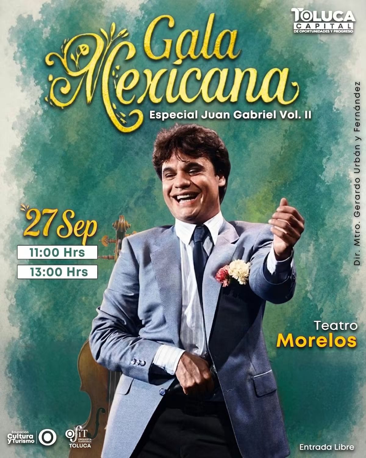 Despide OFIT el mes patrio con Gala Mexicana y mariachi, a gozar la buena música