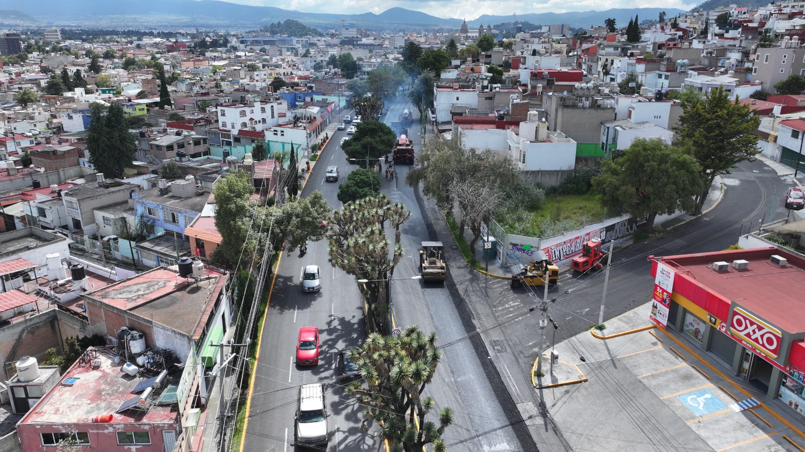 Acelera su paso el Diablo Dragón en Matlatzincas para favorecer la circulación vial