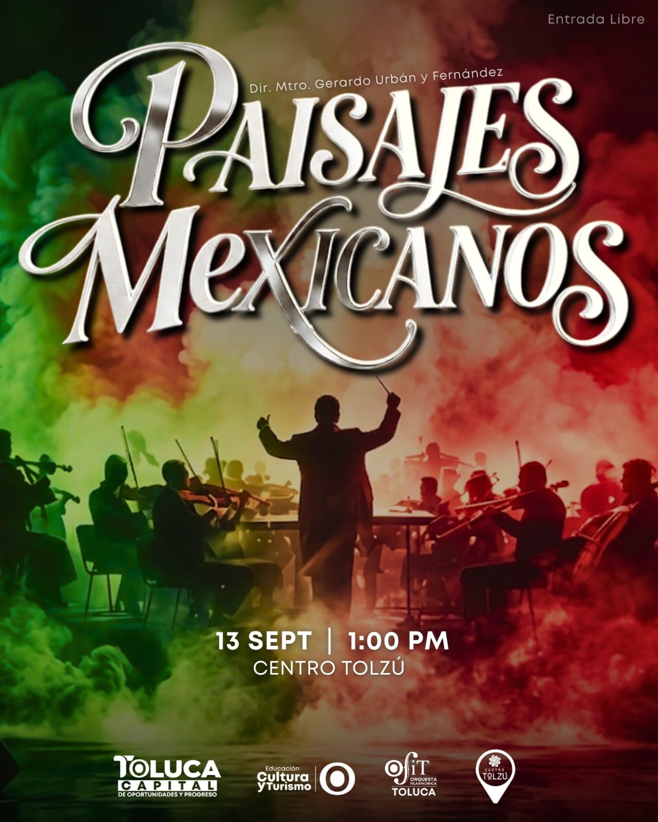¡A disfrutar de las Fiestas Patrias con el concierto de la OFiT, Paisajes Mexicanos!