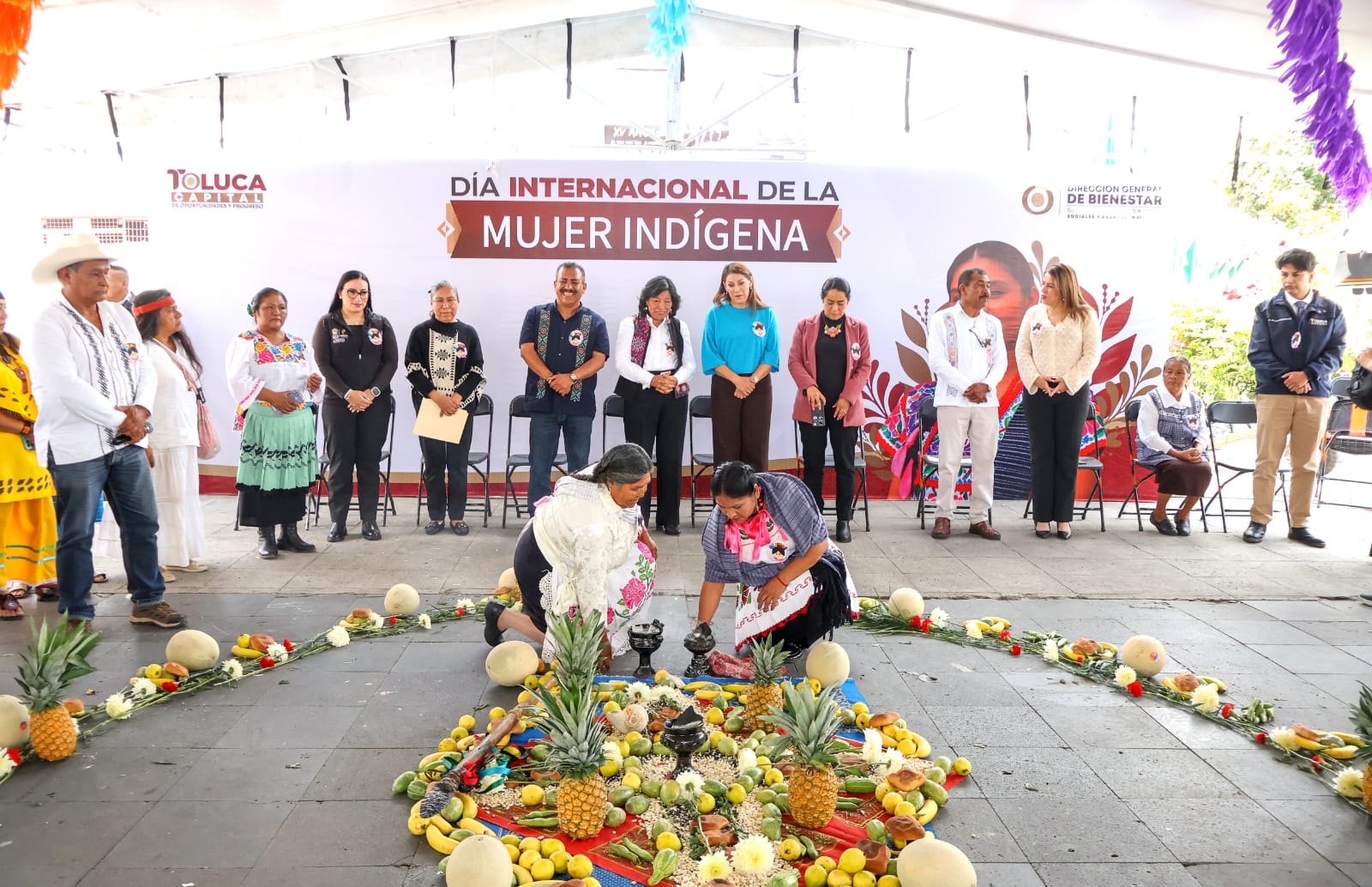 Son mujeres indígenas de Toluca un legado de fuerza y determinación: Ricardo Moreno