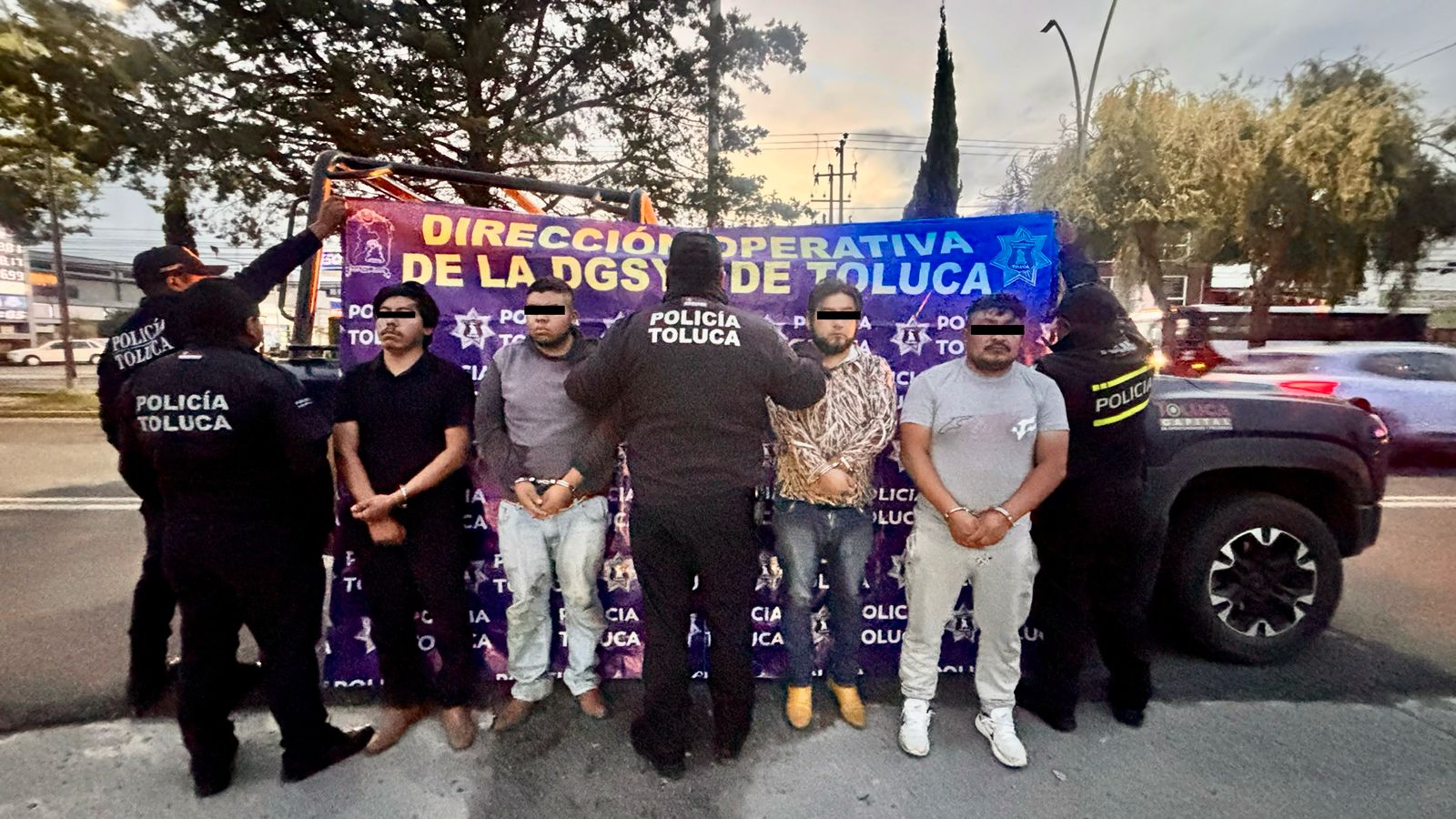 Cae banda dedicada al abigeato, en Toluca