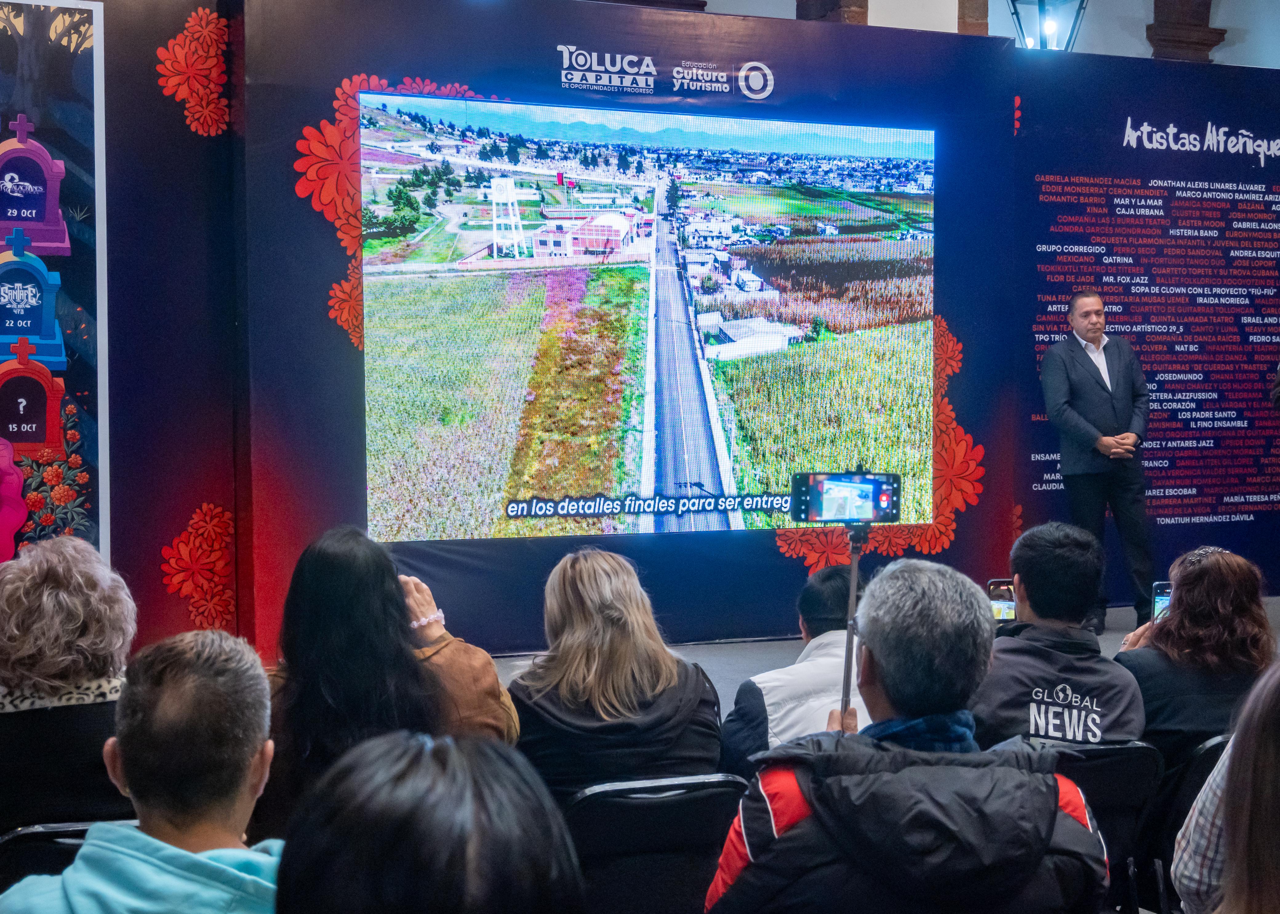 Fortalece Toluca su plan de obra pública; proyecta 150 acciones para cerrar 2026