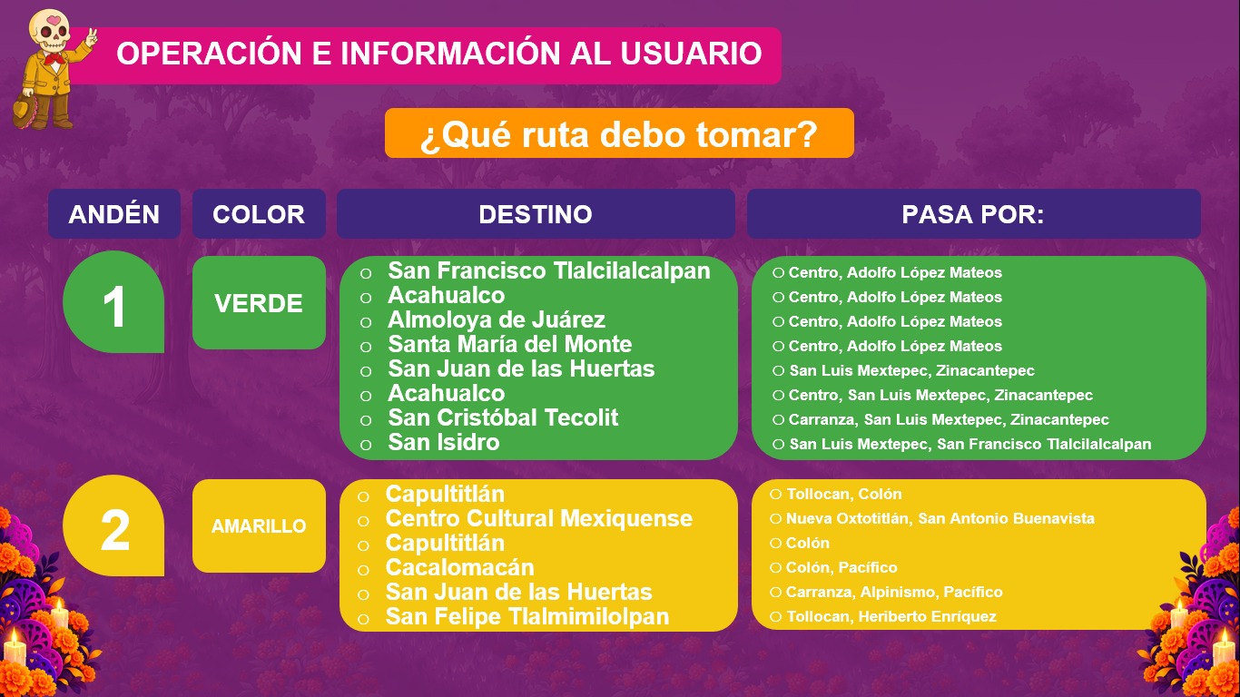 Con Alfeñique Bus y ¡Súbale! Hay lugares, todos llegarán a los conciertos y regresarán seguros a casa