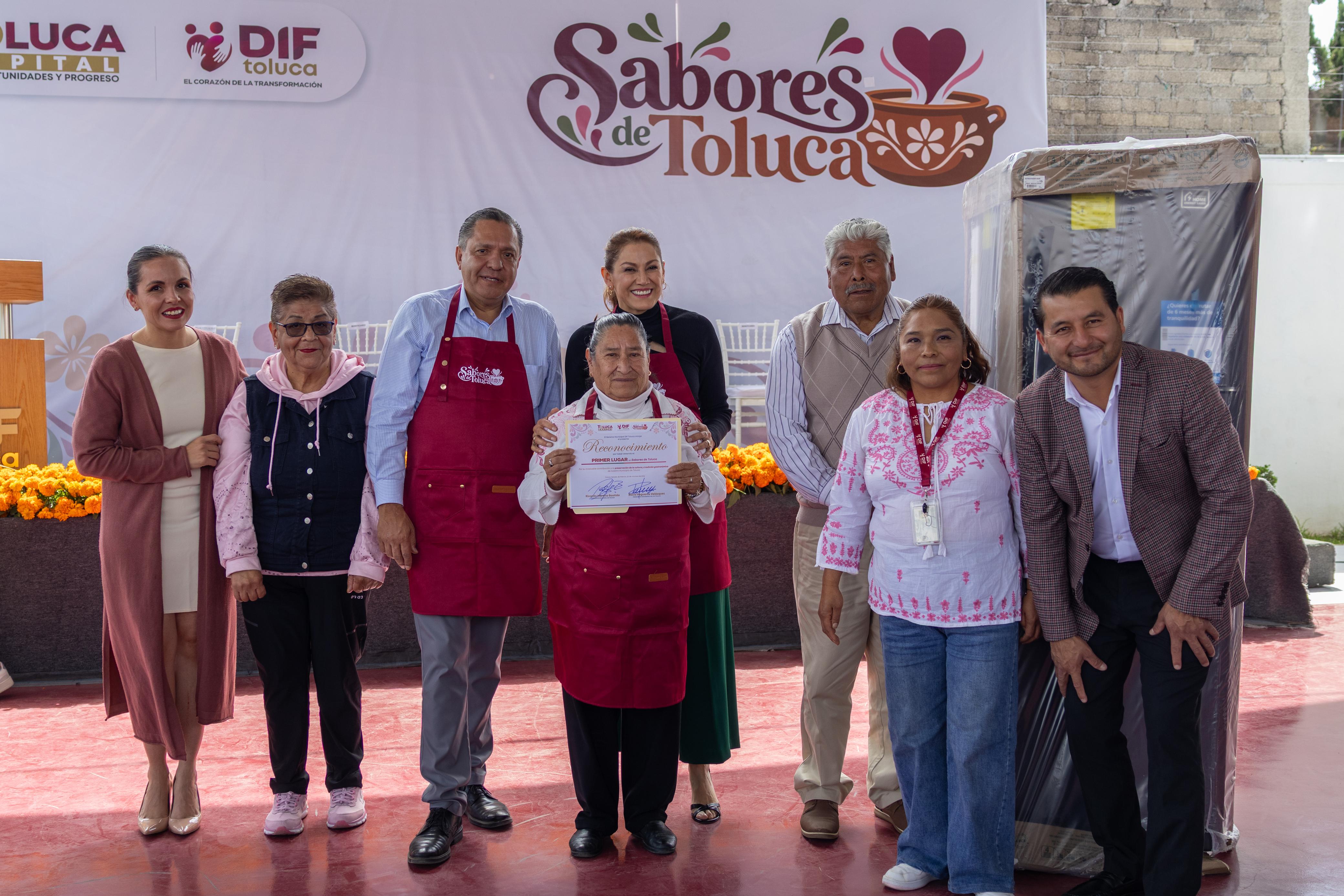Rescata Gobierno y DIF municipal recetas tradicionales con el certamen Sabores Toluca