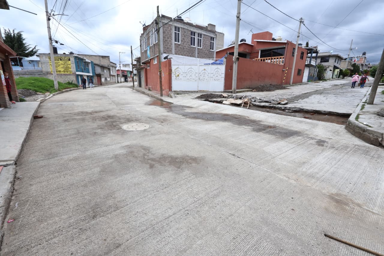 Impulsa Ricardo Moreno obras de infraestructura vial en la zona sur de Toluca