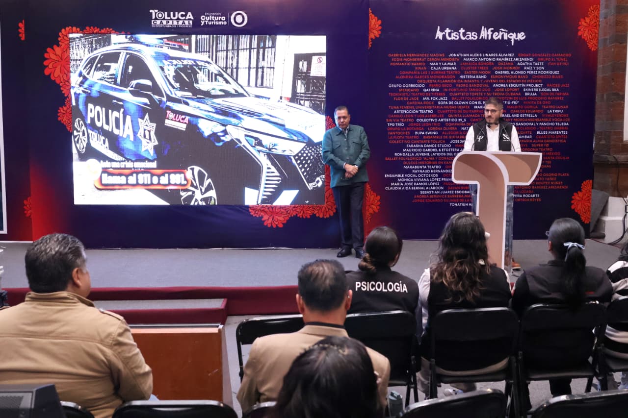 Con Patrulla de Salud Emocional, Toluca fortalece la atención y protección de la vida