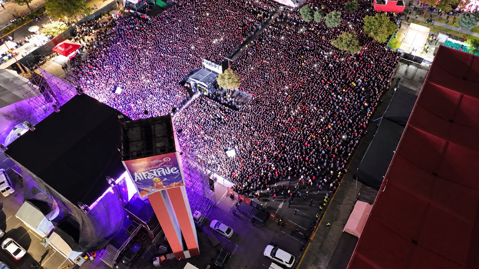 ¡Noche histórica de rock! El Haragán y Cía hace vibrar a más de 70 mil personas en Toluca