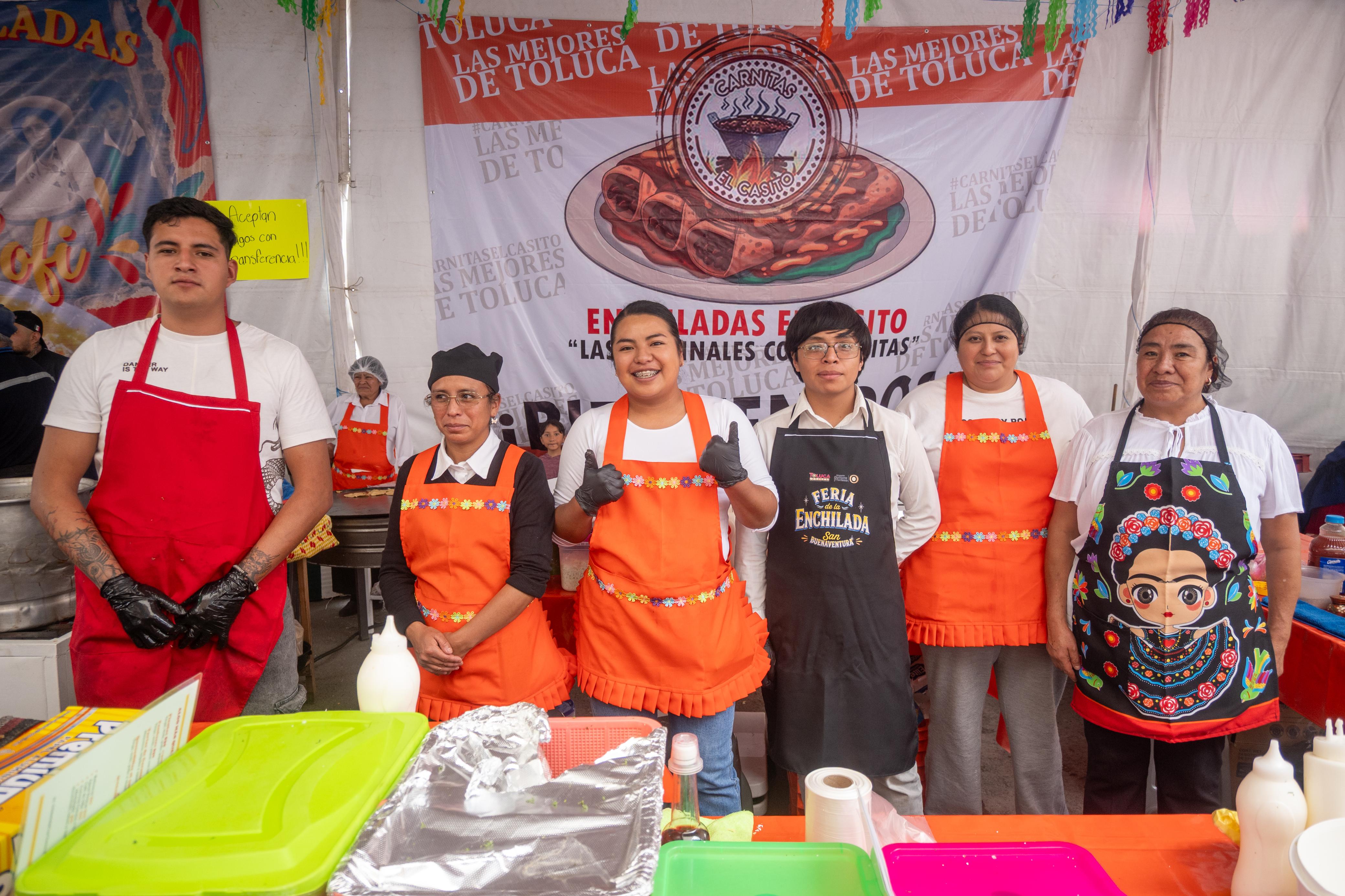 Sabor, tradición y baile sonidero; arranca la Feria de la Enchilada en San Buenaventura