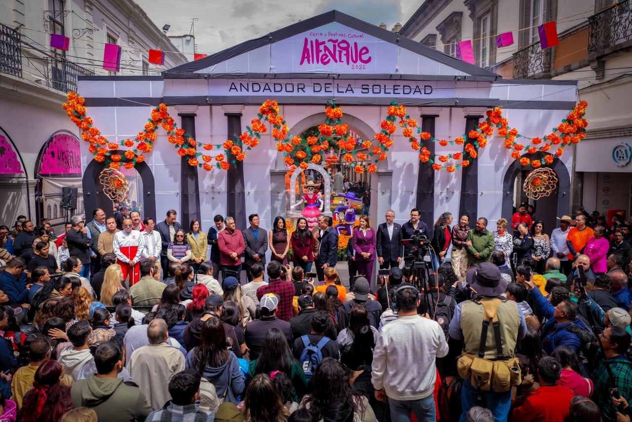 Toluca resplandece ante el mundo con el inicio de la Feria y Festival Cultural Alfeñique: Ricardo Moreno