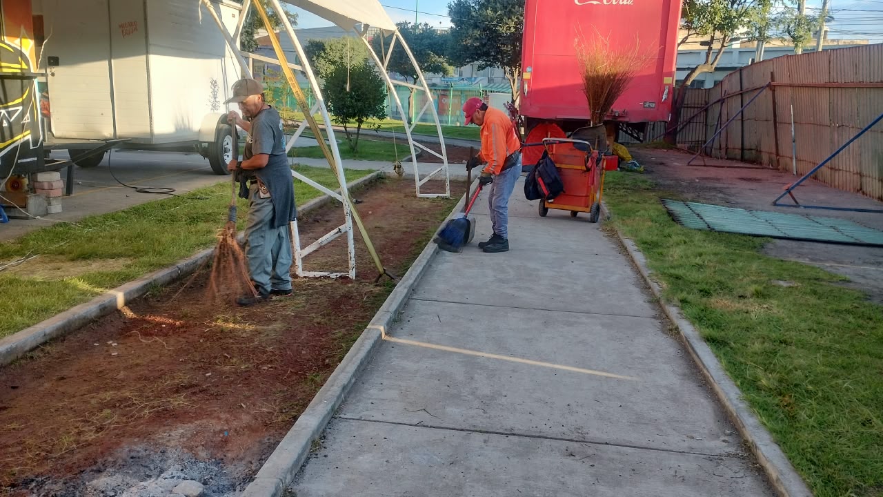 Recolectan 1,650 kilos de residuos tras concierto de Los Ángeles Azules y queda todo listo para recibir a 31 Minutos